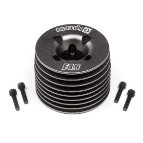 HPI 111605 Aluminum Heatsink Head (Gunmetal/F4.6 V2)