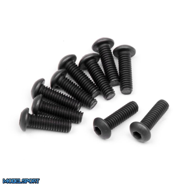 HPI 112738 Button Head Screw M2.5X8mm (Hex Socket/10Pcs)