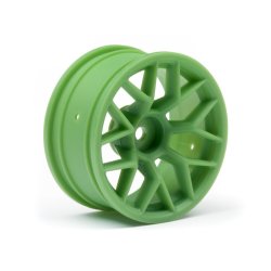 HPI 112811 RTR Wheel 26mm Green (6mm Offset/2Pcs)