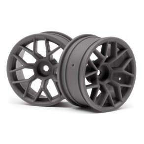 HPI 112812 RTR Wheel 26mm Gunmetal (6mm Offset/2Pcs)