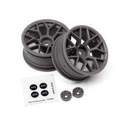 HPI 112812 RTR Wheel 26mm Gunmetal (6mm Offset/2Pcs)
