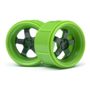 HPI 112817 Work Meister S1 Wheel Green (Micro 4Pcs)