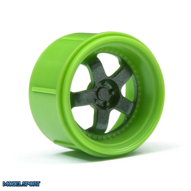 HPI 112817 Work Meister S1 Wheel Green (Micro 4Pcs)
