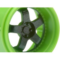 HPI 112817 Work Meister S1 Wheel Green (Micro 4Pcs)