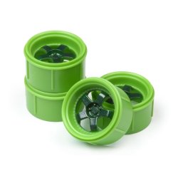 HPI 112817 Work Meister S1 Wheel Green (Micro 4Pcs)