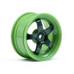 HPI 113095 Work Meister S1 Wheel Green 26mm (0mm Os/2Pcs)