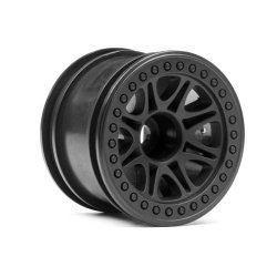 HPI 113337 Split 8 Truck Wheel (Black/2Pcs)