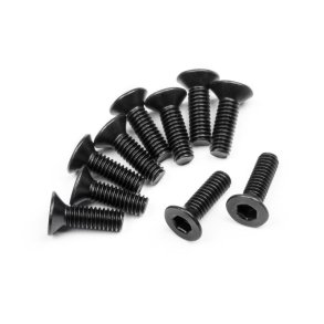HPI 113719 Flat Head Screw M2.5X8mm (Hex Socket/10Pcs)