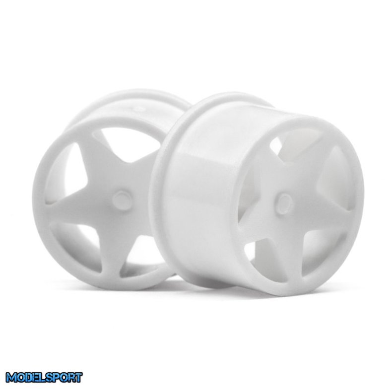 HPI 114286 Q32 Super Star Wheel Set F/R White/18X10/18X14 X 4