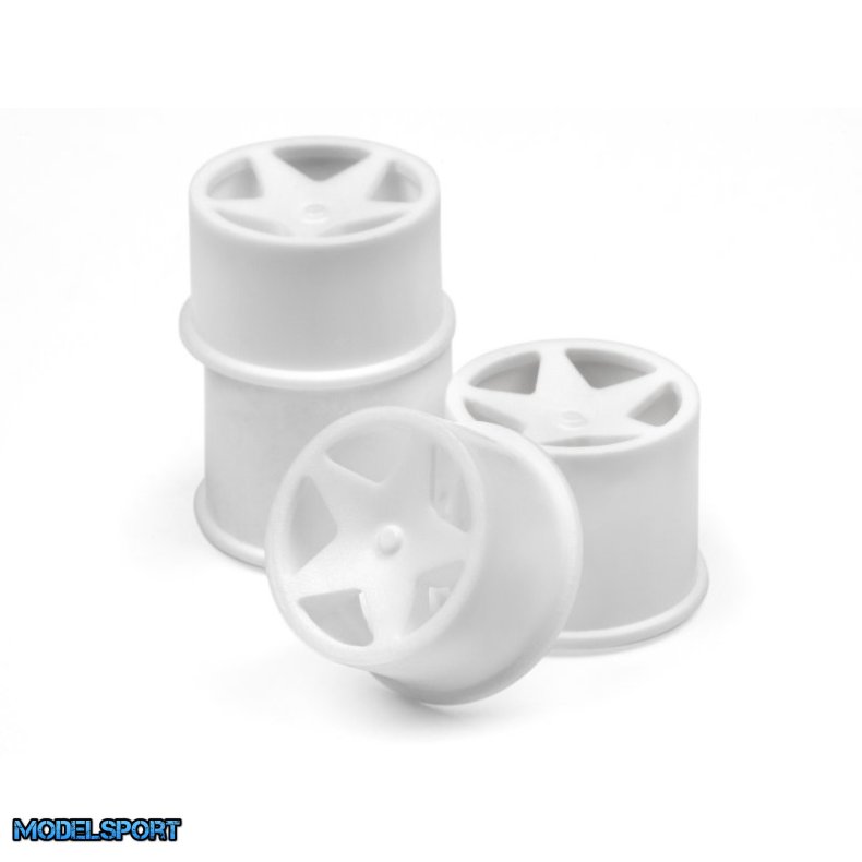 HPI 114286 Q32 Super Star Wheel Set F/R White/18X10/18X14 X 4