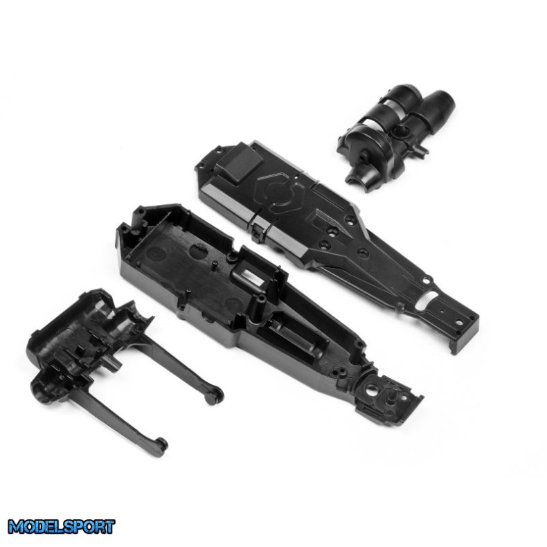 HPI 114289 Main Chassis/Rear Axle (Q32)