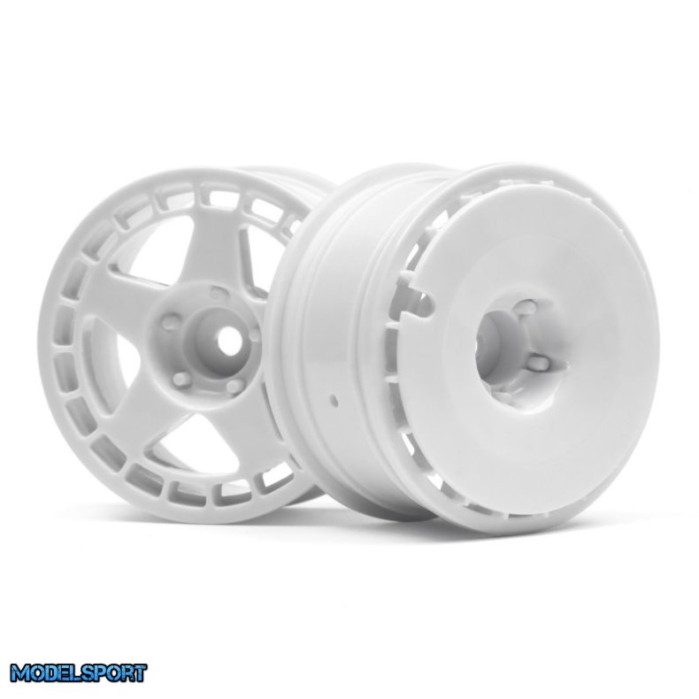 HPI 114637 Fifteen52 Turbomac Wheel White (26mm/2Pcs)