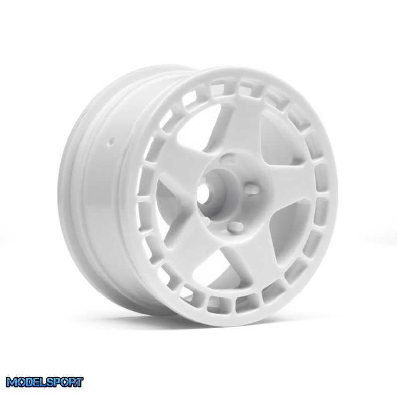 HPI 114637 Fifteen52 Turbomac Wheel White (26mm/2Pcs)