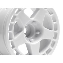 HPI 114637 Fifteen52 Turbomac Wheel White (26mm/2Pcs)