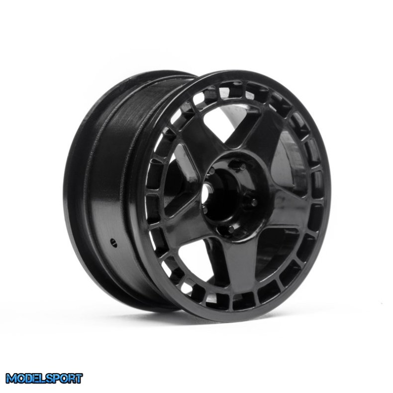 HPI 114638 Fifteen52 Turbomac Wheel Black (26mm/2Pcs)