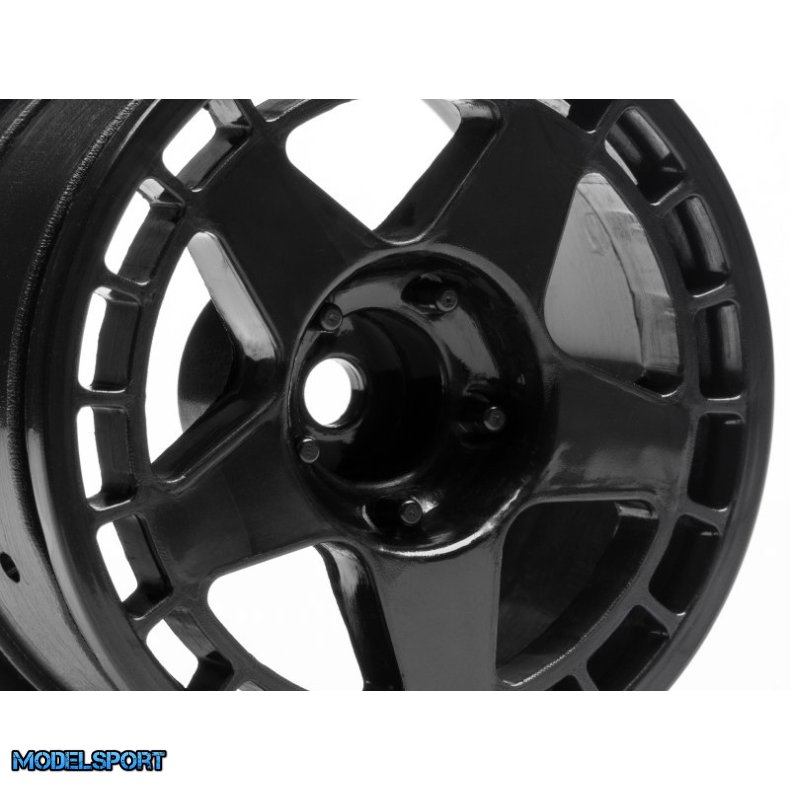 HPI 114638 Fifteen52 Turbomac Wheel Black (26mm/2Pcs)