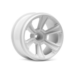 HPI 115325 6-Shot Mt Wheel (White/2Pcs)