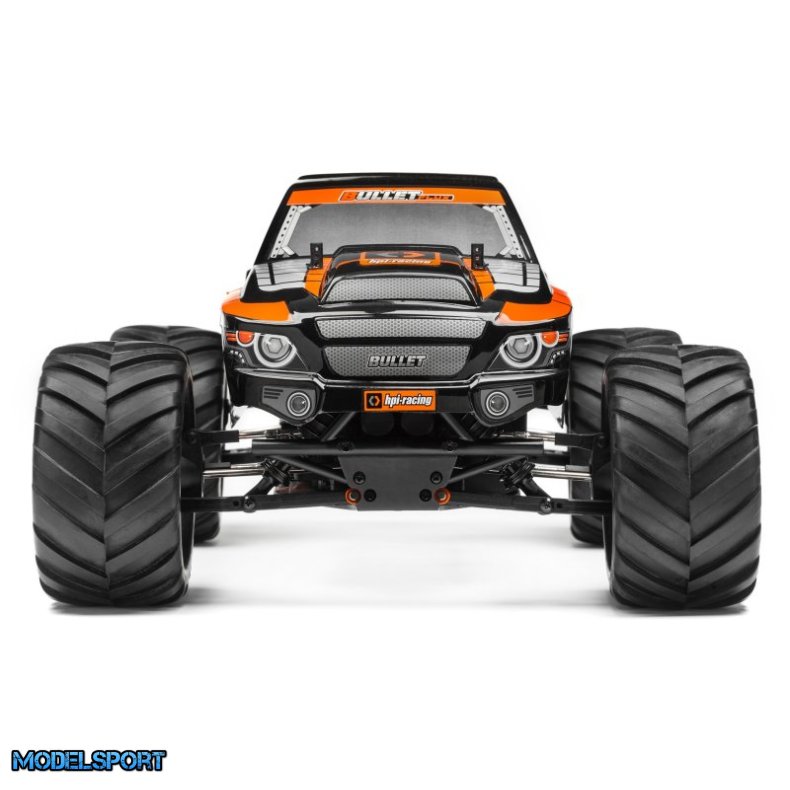 HPI 115510 Trimmed And Painted Bullet Flux Mt Body (Black)