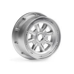 HPI 115765 Ml-8 Wheel Silver front (120X60mm/2Pcs)