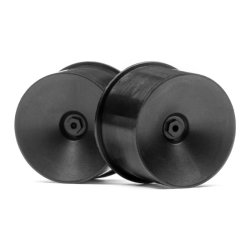 HPI 116017 Q32 Dish Wheel Set (Black/22X14/4Pcs)