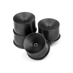 HPI 116017 Q32 Dish Wheel Set (Black/22X14/4Pcs)