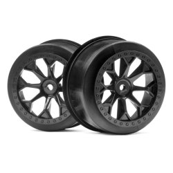 HPI 116521 8-Shot Sc Wheel (Black/2Pcs)