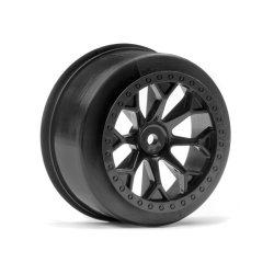HPI 116521 8-Shot Sc Wheel (Black/2Pcs)