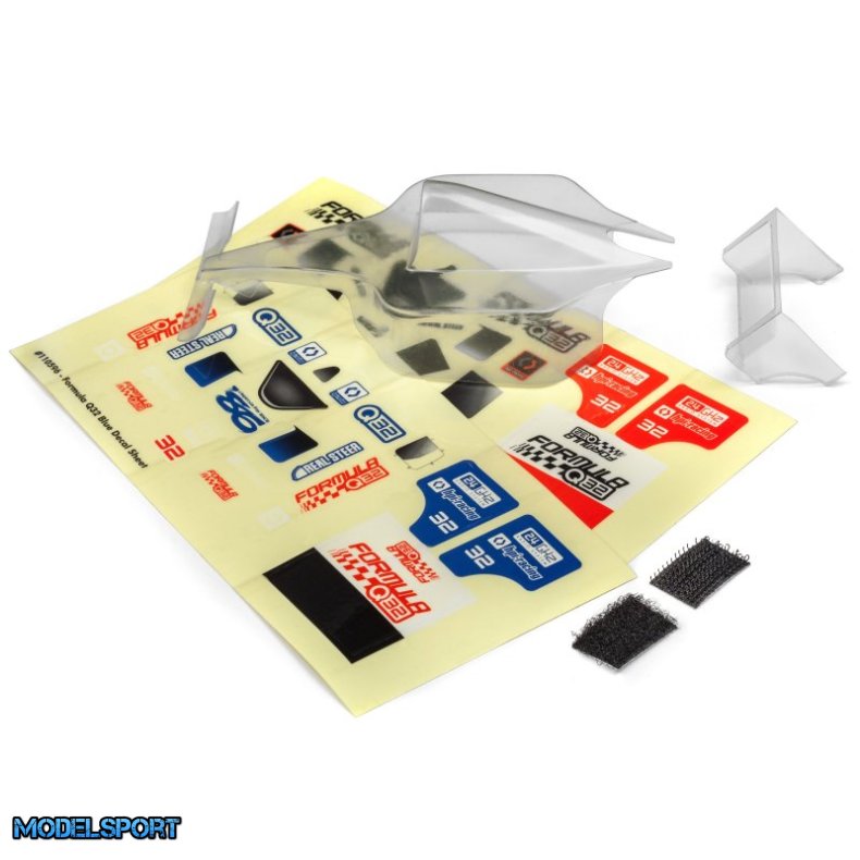HPI 116717 Formula Q32 Body And Wing Set (Clear)