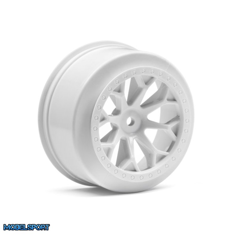 HPI 116741 8-Shot Sc Wheel (White/2Pcs)