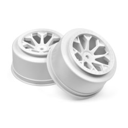 HPI 116741 8-Shot Sc Wheel (White/2Pcs)