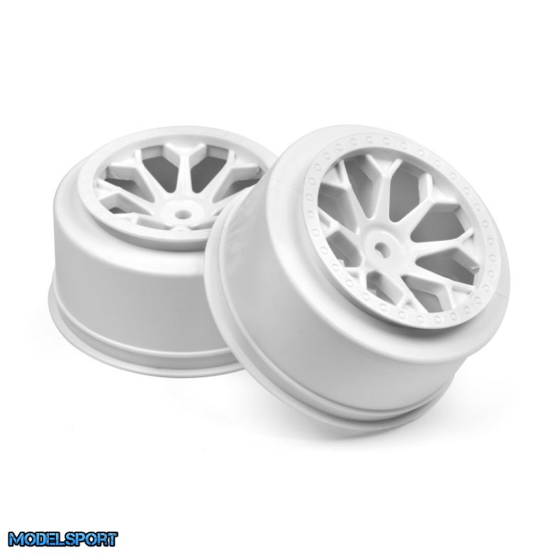 HPI 116741 8-Shot Sc Wheel (White/2Pcs)