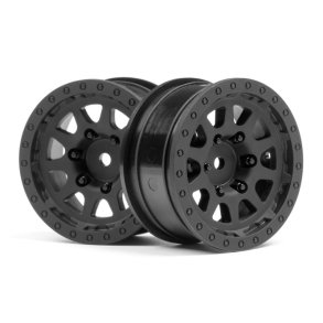 HPI 116840 Cr-10 Wheel 1.9 (Black/2Pcs)