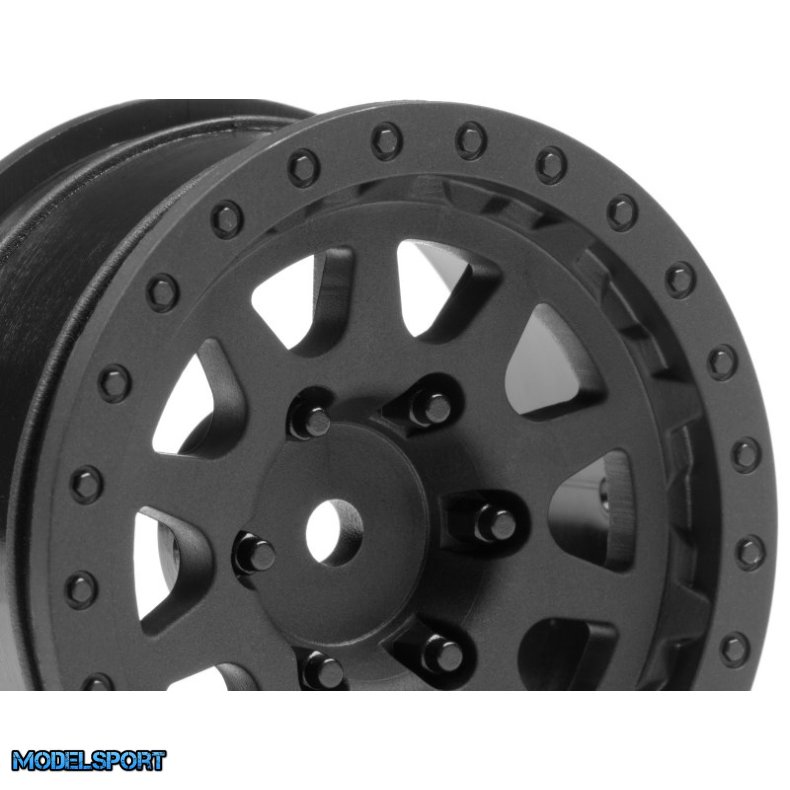 HPI 116840 Cr-10 Wheel 1.9 (Black/2Pcs)