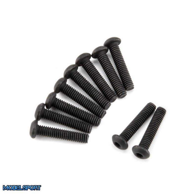 HPI 116854 Button Head Screw M2.5X12mm (Hex Socket/10Pcs)