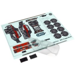 HPI 120006 Q32 Trophy Truggy Body Clear