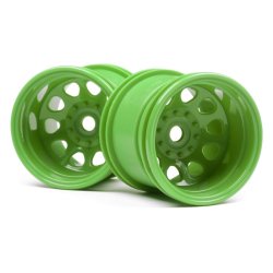 HPI 120039 Classic King Wheel Green (2.2In/2Pcs)