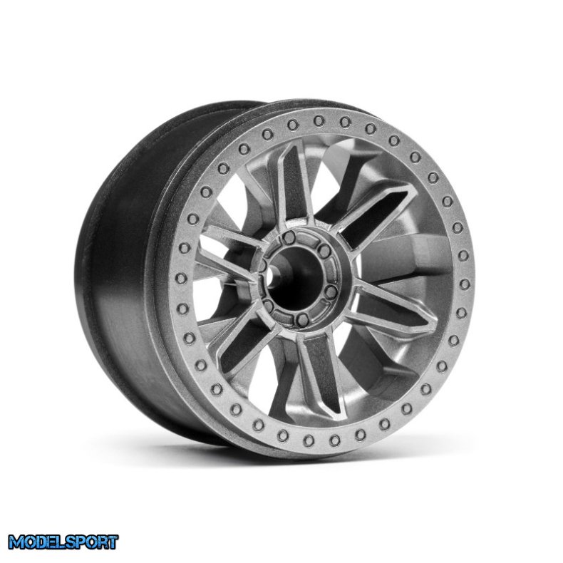 HPI 120136 6-Shot ST Wheel (Silver/2 pcs)