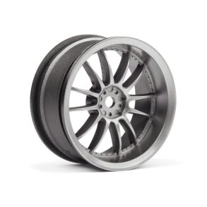 HPI 120151 Work XSA 02C Wheel 26mm Light Gunmetal 3mm