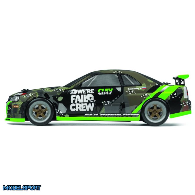 HPI 120166 Fail Crew Nissan Skyline R34 Gt-R Body (150mm)