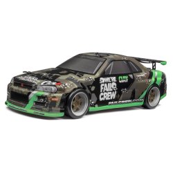 HPI 120166 Fail Crew Nissan Skyline R34 Gt-R Body (150mm)
