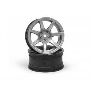 HPI 120225 7Twenty Style55 Wheel Gunmetal (6mm/2Pcs)