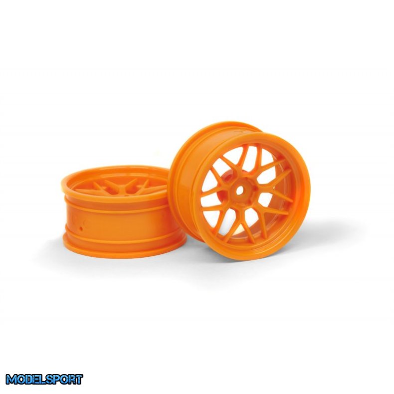 HPI 120250 TECH 7 WHEEL ORANGE (6mm/2PCS)