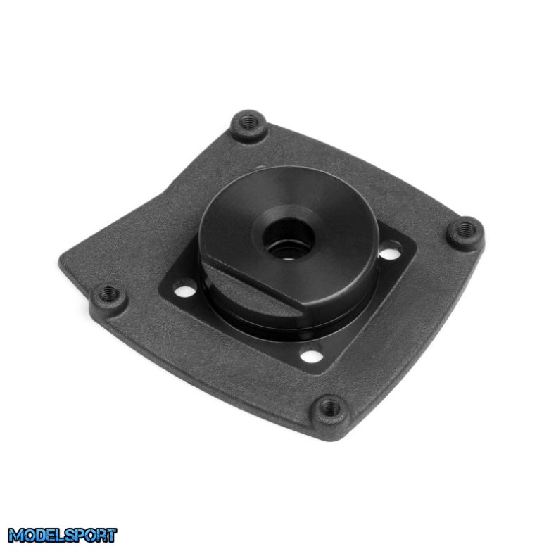 HPI 15153 Cover Plate (Black/T3.0)
