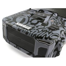 HPI 160104 GT-6 Sportcab Painted Truck Body (Grey/Orange)