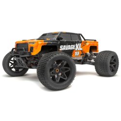 HPI 160107 GTXL-6 Kingcab Painted Truck Body (Orange/Black)