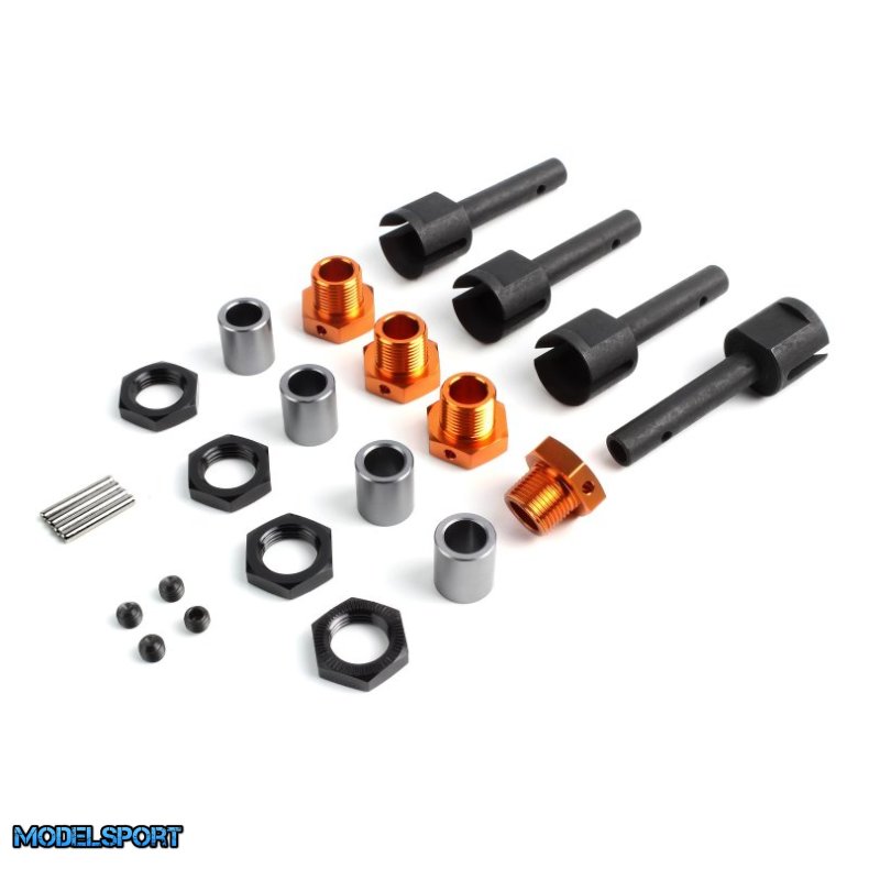 HPI 160141 Savage XL 17mm Hex Hub Conversion Set
