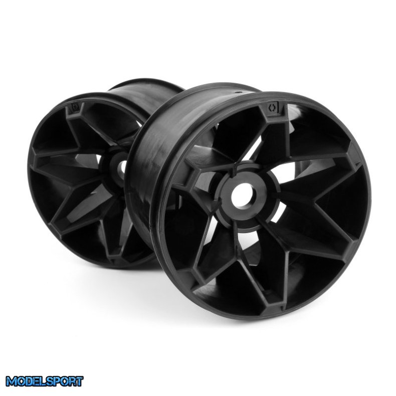 HPI 160147 Havok Wheel Black (3.8inx71mm/2pcs)