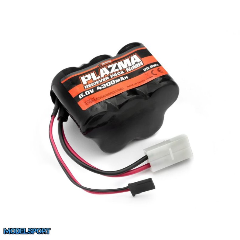 HPI 160154 Plazma 6.0V 4300mAh NiMH Baja Receiver Battery