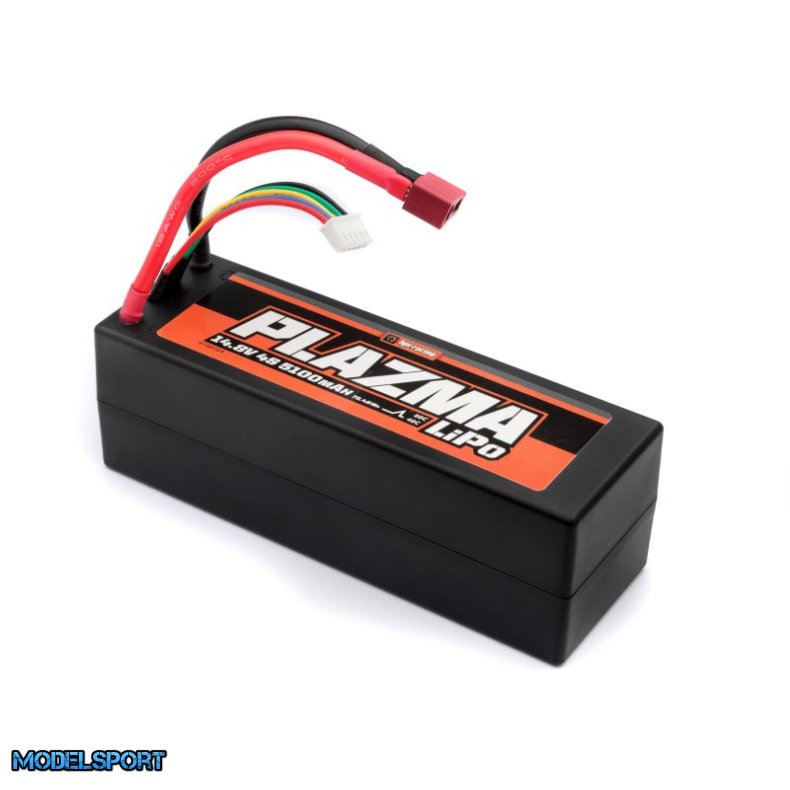 HPI 160164 Plazma 14.8V 5100mAh 40C LiPo Battery Pack 75.48Wh