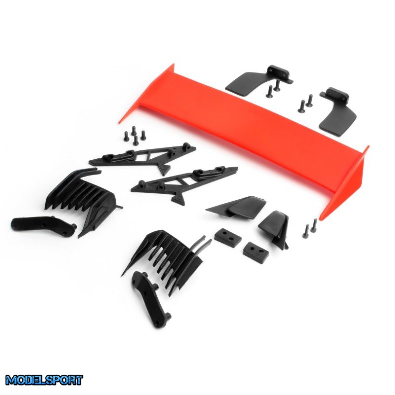 HPI 160210 Audi e-tron Vision GT Rear Wing + Body Detail Set